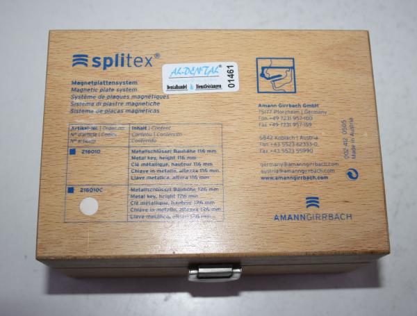 AMANN GIRRBACH splitex Magnetplattensystem # 01461