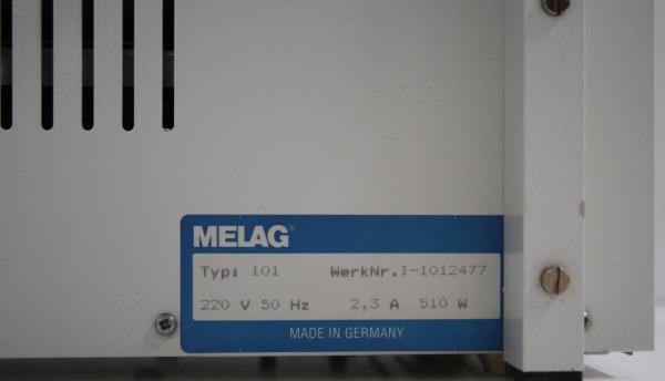 MELAG Melaseal Typ 101 Folienschweißgerät Sterilisator Einschweißgerät # 01696