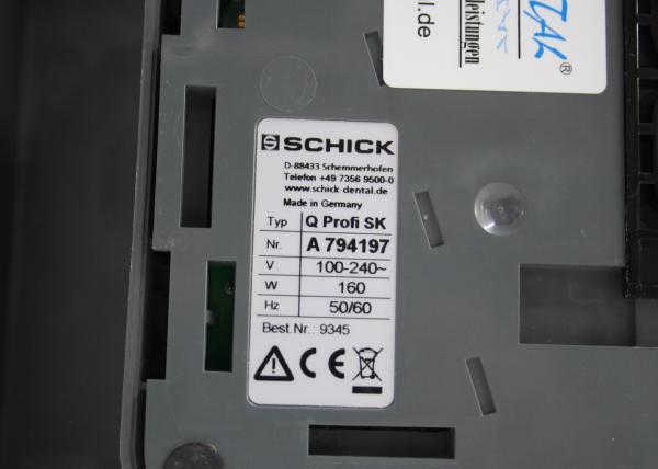 SCHICK Technikmaschine komplett Typ Q Profi SK # 01848