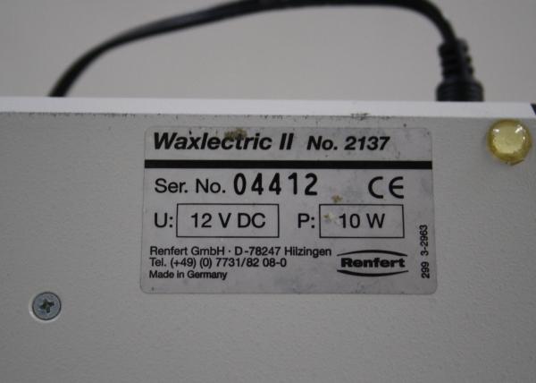 RENFERT Waxlectric II Wachsmesser # 01862