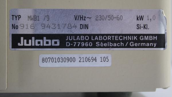 JULABO Wasserbad Typ MWB 1/9 # 01157