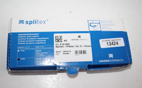 AMANN GIRRBACH Splitex-Platten-Set / Magnetplattensystem # 13424