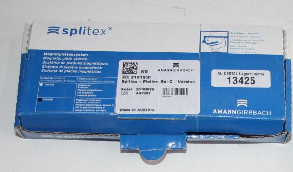 AMANN GIRRBACH Splitex-Platten-Set / Magnetplattensystem # 13425