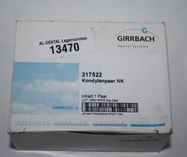 GIRRBACH DENTAL Artex NK Kondylenpaar # 13470