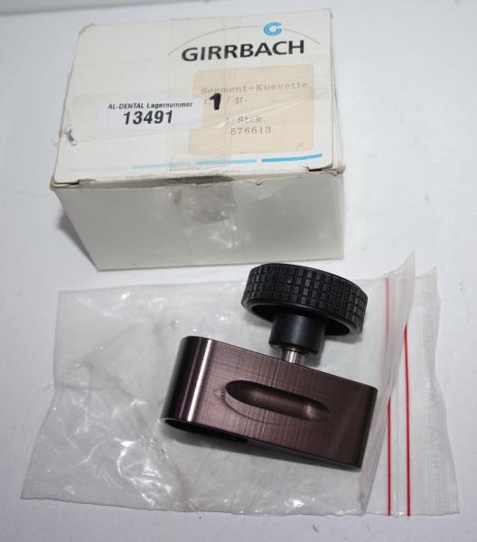 GIRRBACH DENTAL Segment-Küvette Zeiser Gr. 1 - neu # 13491