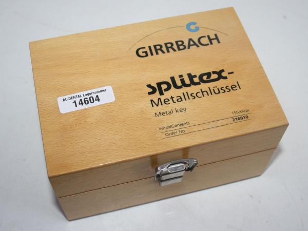 GIRRBACH-Dental Splitex-Metallschlüssel # 14604