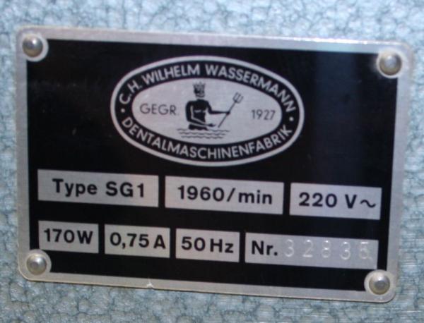 Wassermann Absaugung SG-1 # 6330