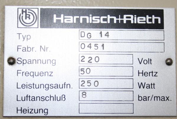 Harnisch +  Rieth Umlaufstrahler Typ D-G 14 # 8809