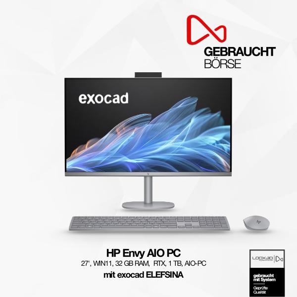 HP Envy mit exocad AIO PC / CADCAM