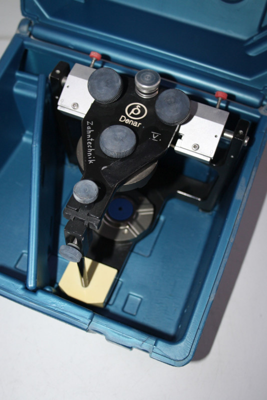 DENAR Artikulator in Originalbox + Quicksplit-Gleichschaltung-System # 01467