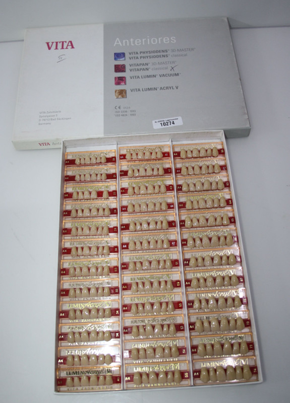 VITA Anteriores / VITA Physiodens Kunststoff-Frontzähne 3-D-Master # 10274