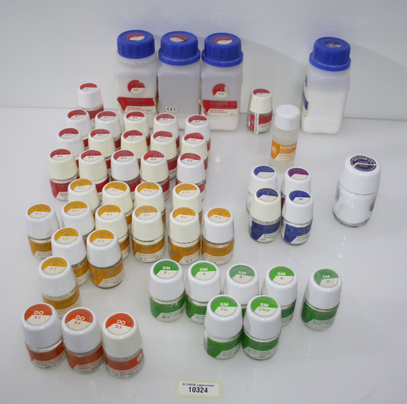Riesen-Set DUCERATIN Titankeramik / Dentalkeramik / Keramikmassen # 10324