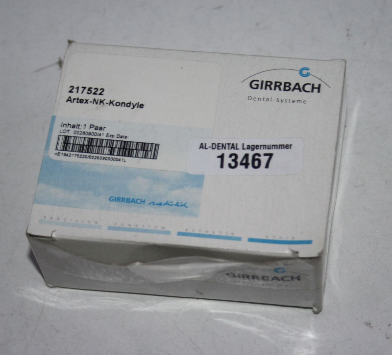 GIRRBACH DENTAL Artex NK Kondylenpaar # 13467