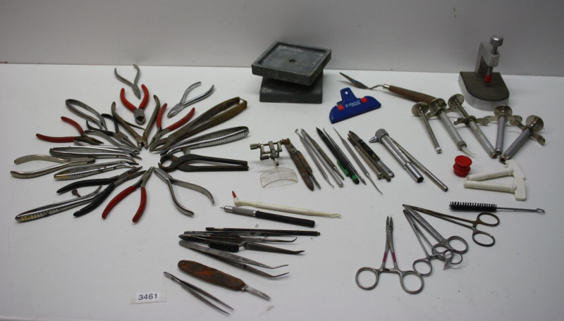 Diverse Werkzeuge für die Zahntechnik # 3461
