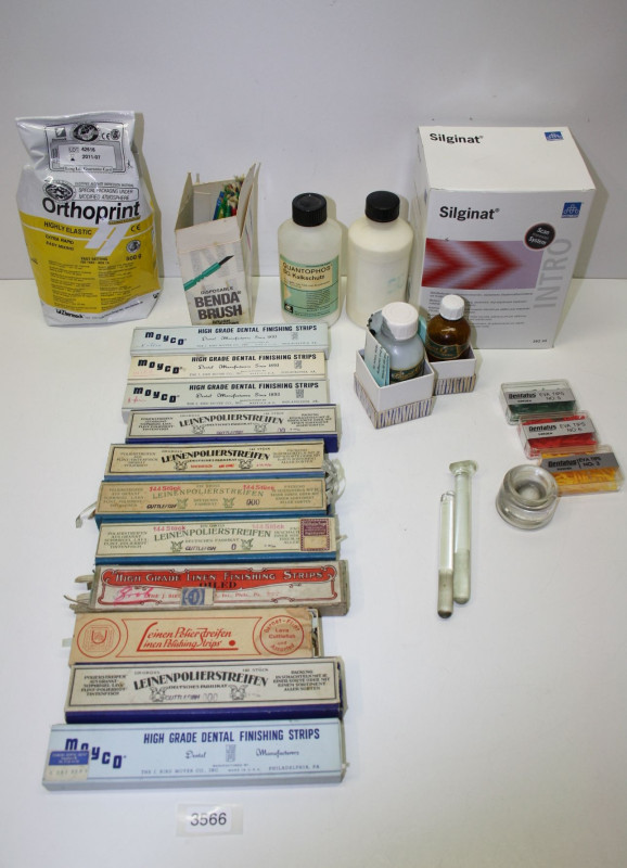 Dentallabor-Restposten Verbrauchsmaterialien # 3566