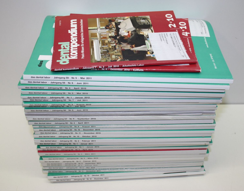 Zeitschrift "Das Dentallabor" 29 Ausgaben # 1887