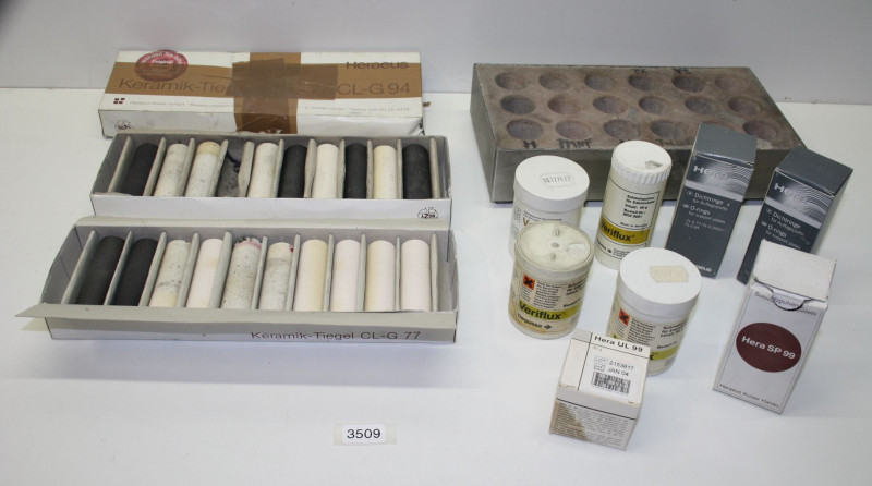 Dentallabor-Restposten diverses Gießzubehör # 3509