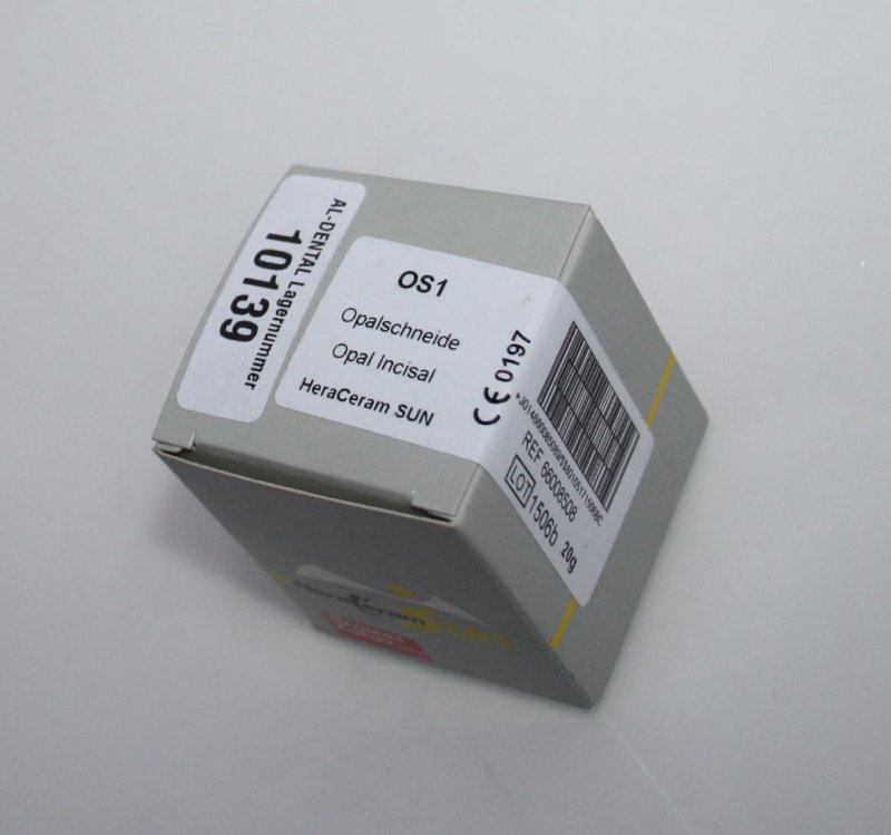 HERAEUS HeraCeram Sun Keramikmassen /Dentalkeramik Opalschneide OS 1 # 10139
