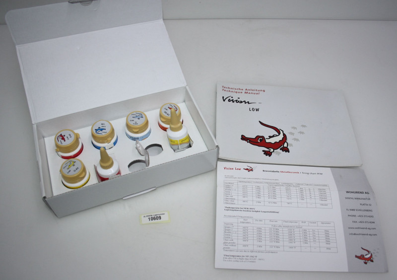 WOHLWEND Vision Testset - Dentalkeramik # 10609