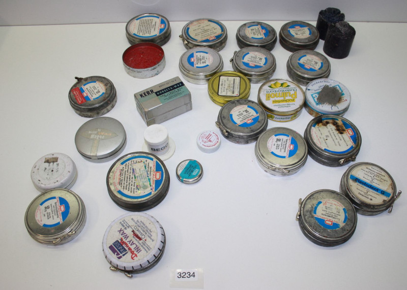 Dentallabor-Restposten diverse Dentalwaxe # 3234