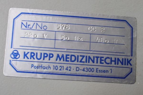 KRUPP Flammenguß-Schleuder Centrocast # 2718